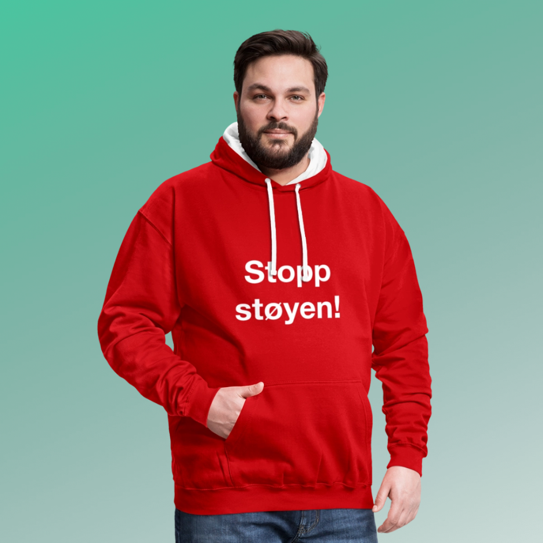 Hettegenser for Stopp støyen Hettegenser for Stopp støyen